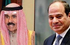 السيسى والعاهل الكويتى
